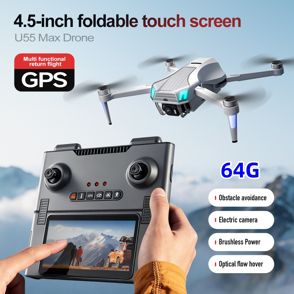 NCZOBOE U55 Profesional GPS Dr - огляд і ціна Drone Gimbal 2 Axis