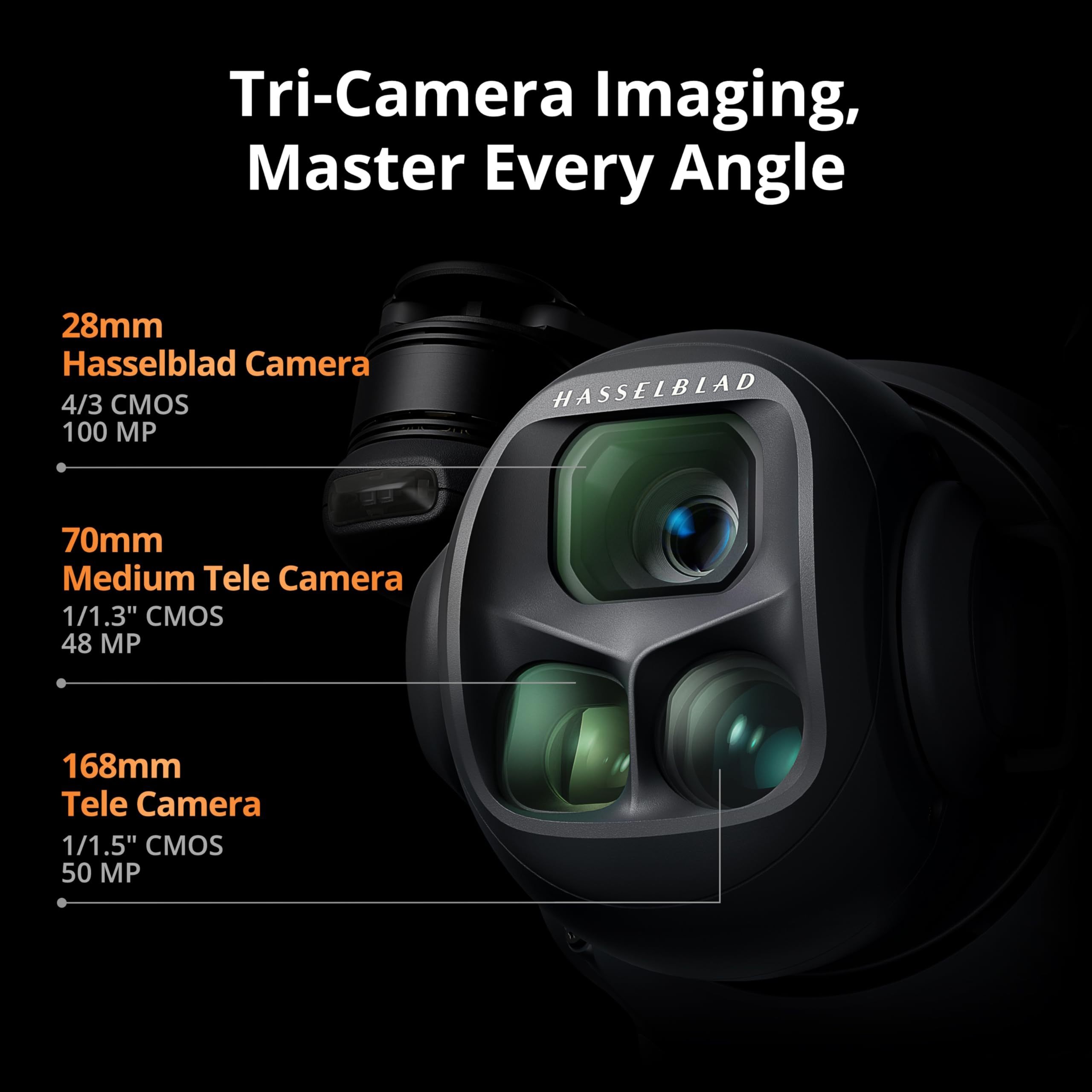 DJI Mavic 4 Pro 512GB Creator  - огляд і ціна Drone Gimbal 2 Axis